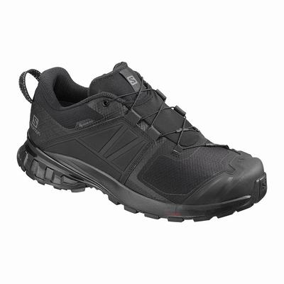 Salomon XA WILD GORE-TEX - Miesten Polkujuoksukengät - Mustat